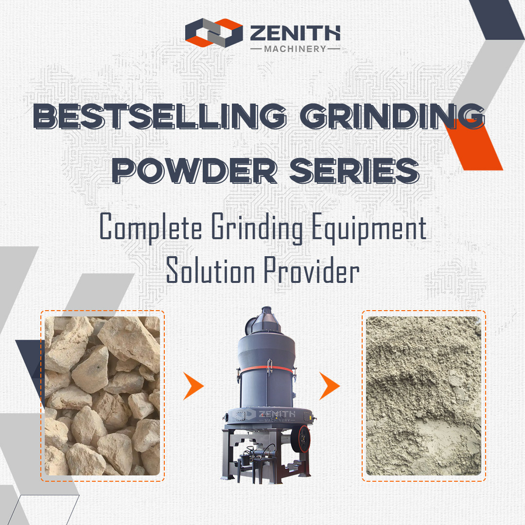 MTW European Trapezium Mill in operation at a limestone processing facility